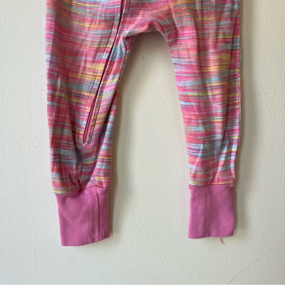 Kids Headquarters Baby Girl Zip-Up Sleepers Pajamas Lot 2pc 18M Dino Whale Print - Picture 5 of 12